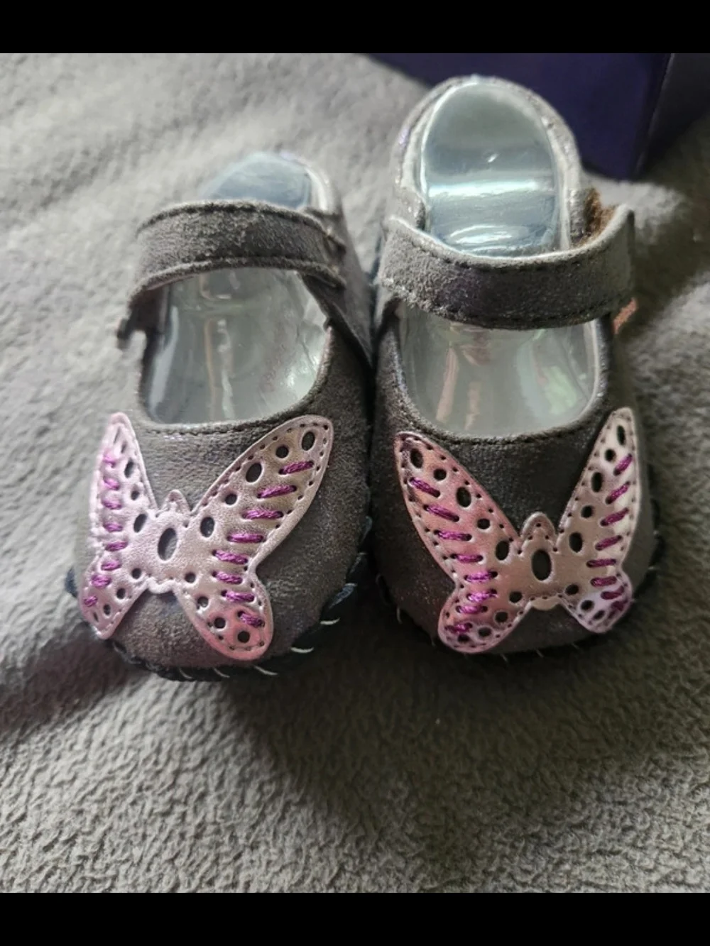 pediped sparkly purple